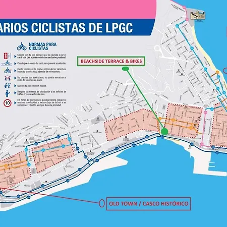 Living Canteras Homes - Beachside Terrace Bikes דירה
